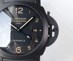 VS厂复刻的沛纳海PAM438全黑色全陶瓷自动机械腕表机芯稳定外观媲美专柜插图
