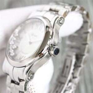 2022最新（广州特产）肖邦快乐钻系列钢带款情侣腕表做工很不错插图4
