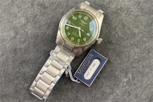 CF厂浪琴先行者系列绿盘复刻腕表做工质量评测插图1