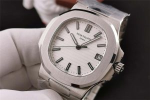 3K工厂百达翡丽鹦鹉螺白色表盘复制手表的细节怎么样？插图4