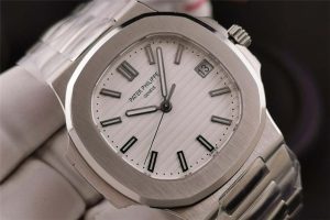 3K工厂百达翡丽鹦鹉螺白色表盘复制手表的细节怎么样？插图5