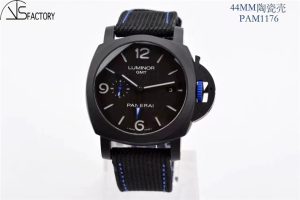 VS厂沛纳海PAM1176陶瓷材质（蓝色把头）GMT复刻手表的质量如何？插图