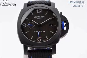 VS厂沛纳海PAM1176陶瓷材质（蓝色把头）GMT复刻手表的质量如何？插图4
