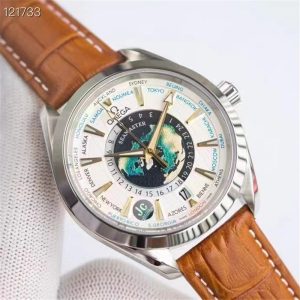 AquaTerra该系列推出15周年，Omega特别发布了一款全新的世界时手表怎么样插图4