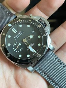 vs厂出品的沛纳海潜行系列PAM01288磨砂eSteel腕表做工细节评测！插图4