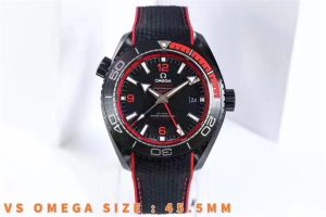 欧米茄海马系列VS厂600米深海红色款复刻手表做工质量这些到底如何呢？插图