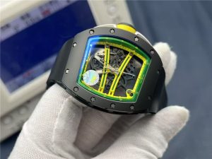 ZF新品理查德米勒RM061碳纤维镂空腕表：极致工艺下的非凡体验插图6