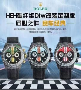 劳力士HEH碳纤维Diw改装定制版：颠覆想象的腕表新宠插图2