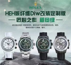劳力士HEH碳纤维Diw改装定制版：颠覆想象的腕表新宠插图