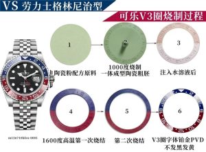 VS厂劳力士格林尼治可乐圈深度评测：细节控的极致狂欢（VS工厂劳力士可乐圈复刻表是否值得入手！）插图3