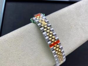 WF厂劳力士Rolex女表蚝式绿面间金日志型31mm腕表可以耀眼吗！插图7