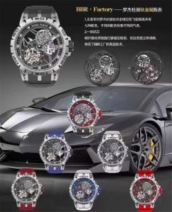 BBR·Factory- 钛金属王者系列罗杰杜彼钛合金镂空陀飞轮腕表插图