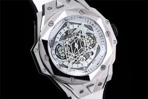 Hublot 宇舶恒宝BigBangSangBleu II 刺青复刻表（广州特产腕表宇舶恒宝钢壳刺青二代价格多少）插图2