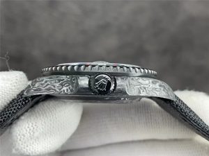 AVS厂复刻的劳力士格林尼治碳纤维GMT腕表细节介绍插图5