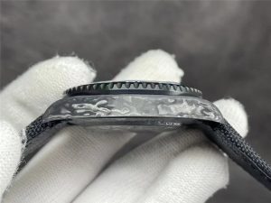 AVS厂复刻的劳力士格林尼治碳纤维GMT腕表细节介绍插图6