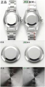 Joker劳力士水鬼3235机细节对比正品如何插图5