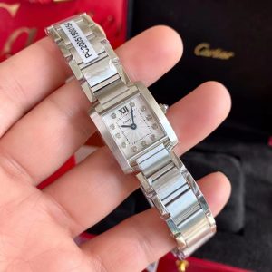 卡地亚坦克25mm*20mm表经真钻复刻表插图3