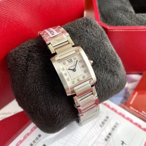 卡地亚坦克25mm*20mm表经真钻复刻表插图4