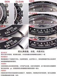 C厂劳力士116519水泥灰胶带迪通拿对比某品（CLEAN厂劳力士迪通拿灰盘值得入手吗）插图3