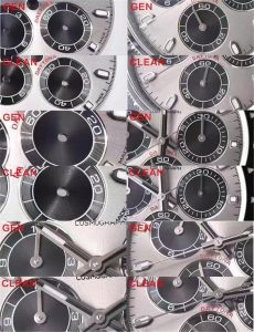 C厂劳力士116519水泥灰胶带迪通拿对比某品（CLEAN厂劳力士迪通拿灰盘值得入手吗）插图6