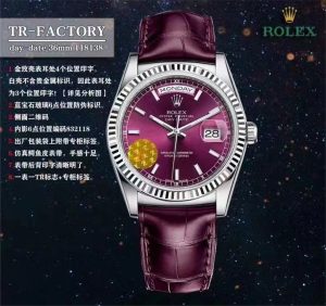 劳力士ROLEX day-date36mm女士双历复刻腕表如何插图3