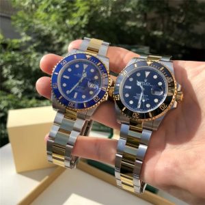 复刻表劳力士41mm间金水鬼包金版本腕表怎么样插图3