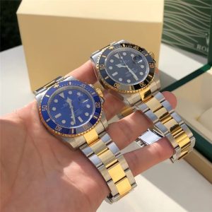 复刻表劳力士41mm间金水鬼包金版本腕表怎么样插图4
