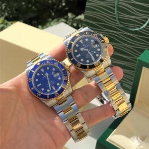 复刻表劳力士41mm间金水鬼包金版本腕表怎么样插图1