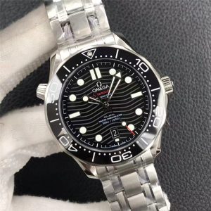 VS厂欧米伽海马300M黑盘做工如何（VS海马8800机芯摆轮位置上有没有小螺丝）插图2