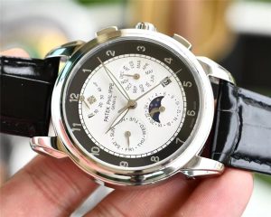 2022(广州特产腕表）百达翡丽搭配进口9100动能多功能7针机芯怎么样插图9