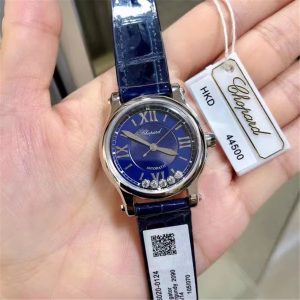 NR厂最强副本萧邦CHOPARD快乐钻系列深海蓝上手效果如何插图4