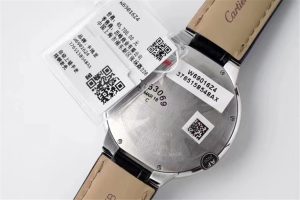 AF工厂卡地亚2022年最新版本42mm蓝气球男表黑皮带款如何！插图5