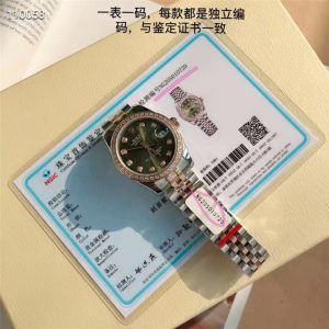 通体包金18k金厚度达5um的劳力士女日志28mm复刻表你怎么看？插图3