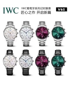 V6s厂全新复刻的万国IWC葡萄牙系列计时腕表钢带款怎么样插图