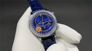 顶级复刻百达翡丽星空蓝盘5102天月款日内瓦苍穹系列怎么样插图2