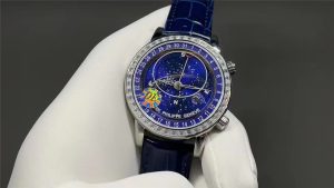 顶级复刻百达翡丽星空蓝盘5102天月款日内瓦苍穹系列怎么样插图3