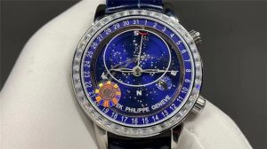 顶级复刻百达翡丽星空蓝盘5102天月款日内瓦苍穹系列怎么样插图4