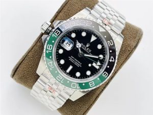 VR厂复刻的劳力士Rolex格林尼治GMT-V4版雪碧圈（劳力士GMT左撇子）怎么样插图2