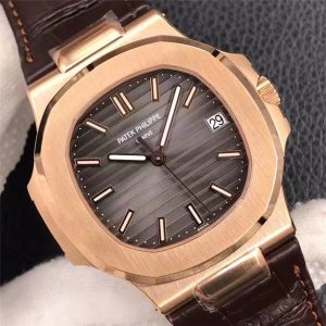 复刻表3k厂百达翡丽鹦鹉螺5711玫瑰金腕表做工细节介绍插图3