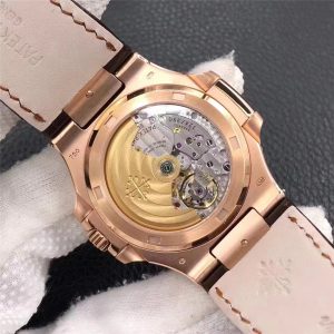 复刻表3k厂百达翡丽鹦鹉螺5711玫瑰金腕表做工细节介绍插图6
