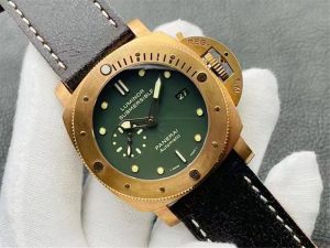 复刻vs与正品相比,工厂佩纳海青铜382手表如何?(vs比较专柜的细节,佩纳海382)