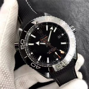 VS工厂欧米茄海马600m深海之黑做工细节解说：插图1
