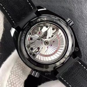 VS工厂欧米茄海马600m深海之黑做工细节解说：插图6