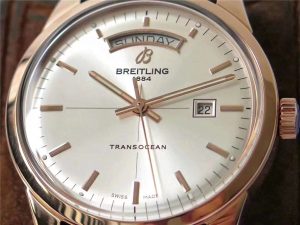 V7厂百年灵Transocean-Day&Date越洋系列星期日历型被称为头等舱级腕表插图1