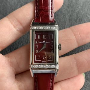 IM厂复刻的积家Jaeger LeCoultre-翻转系列 Q3288420 （Q3288560勃艮第红REVERSO ONE ）女士石英表介绍插图8