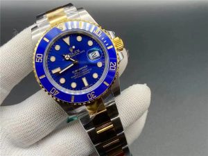 VS厂劳力士间金蓝水鬼测评(复刻VS厂劳力士间金蓝水鬼搭配3135机芯做工如何)插图1