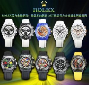 TW工厂复刻表劳力士AET宇宙计时迪通拿腕表介绍插图