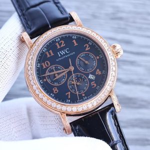 IWC万国葡萄牙多功能高级纯手工雕花复刻腕表介绍插图2