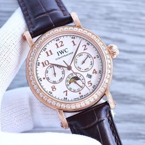 IWC万国葡萄牙多功能高级纯手工雕花复刻腕表介绍插图3