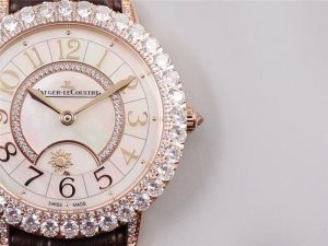 七夕送ZF厂积家约会系列玫瑰金34mm尺寸可以入女神的法眼啊！插图